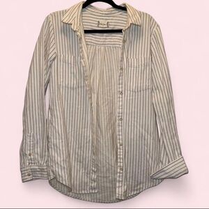 Altar'd State Cream Striped Top